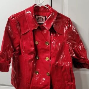 Juicy Couture Pea Coat Jacket Women's Size: XL Button